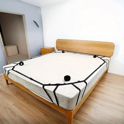 1 Set Bed Bondage BDSM Adult Fun Strap Upgrade Reinforcement Bed Spider Web Strap Binding And Binding Upgrade SM Binding And Binding Adult Sex Toys