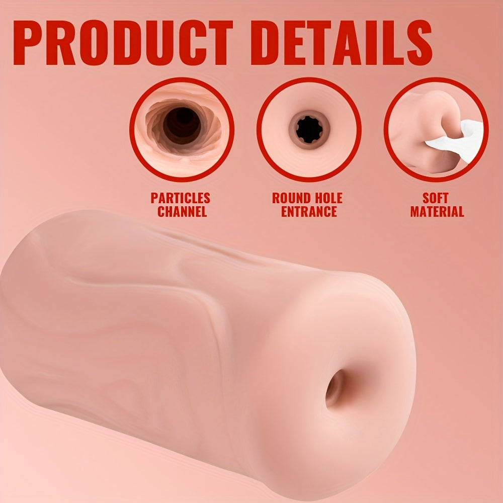 1 Pc Of Electric Male Masturbator Sex Toy Design Portable Winter Melon Shape Reusable Super Soft Tight Vagina Simulation Easy To Clean With 3 Speeds And 4 Frequencies Magnetic Charging Adult Products