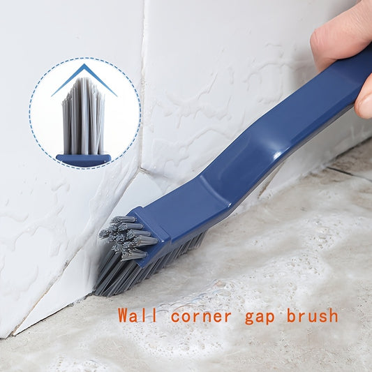1 or 2 Bathroom Cleaning Brushes Gap Brush Two-in-one Small Clip Hair Window Cleaning Brush Kitchen Multifunctional Gap Brush