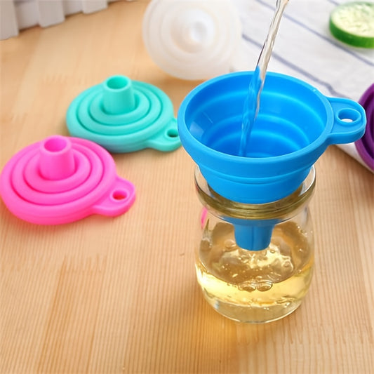 1/6pcs Funnels Can be Folded with Multiple Diameters, Applicable to Kitchen Supplies